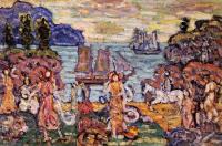 Prendergast, Maurice Brazil - On the Shore